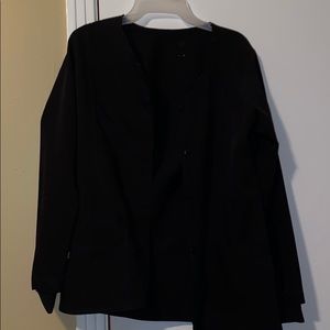 Wonder wink 4 stretch scrub jacket black